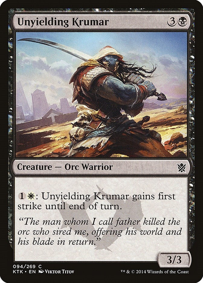 Unyielding Krumar (94) (KTK) Japanese