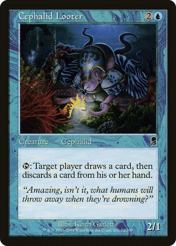 Cephalid Looter (72) (ODY) Japanese