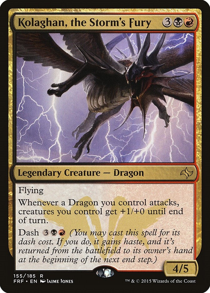 Kolaghan, the Storm's Fury (155) (FRF) Japanese