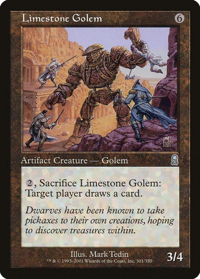 Limestone Golem (301) (ODY)