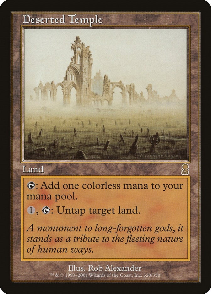 Image for Deserted Temple (320) (ODY) - Magic: The Gathering