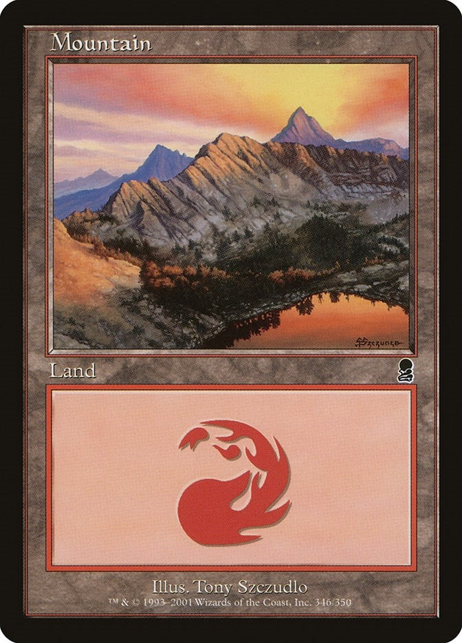 Mountain (346) (346) (ODY) Japanese