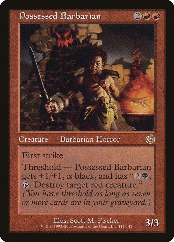Possessed Barbarian (111) (TOR) Japanese