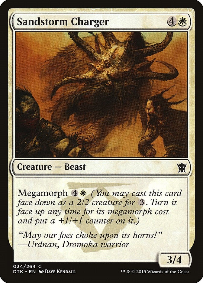 Sandstorm Charger (34) (DTK) Japanese