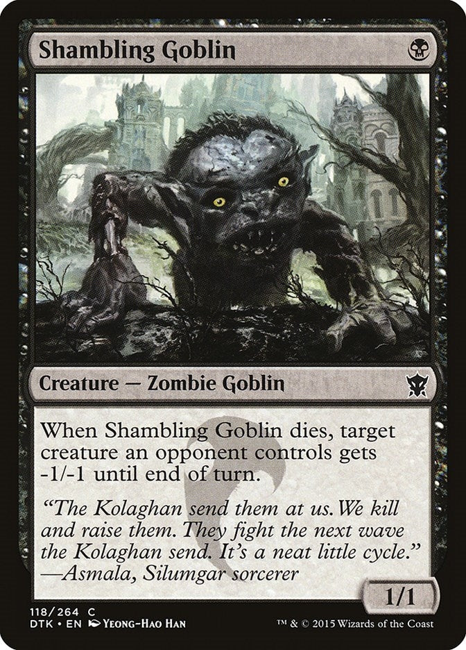 Shambling Goblin (118) (DTK) Japanese