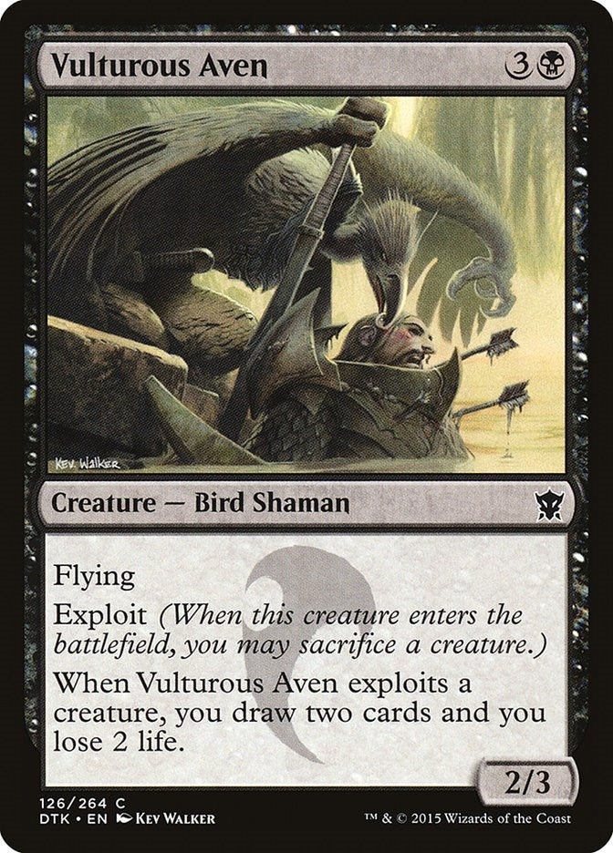 Vulturous Aven (126) (DTK) Japanese