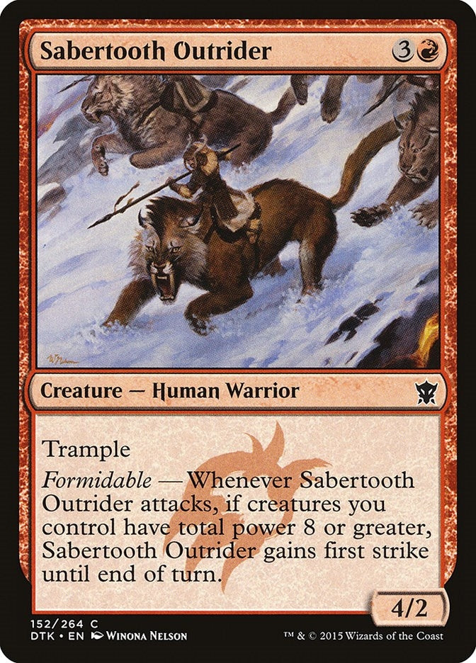 Sabertooth Outrider (152) (DTK) Japanese