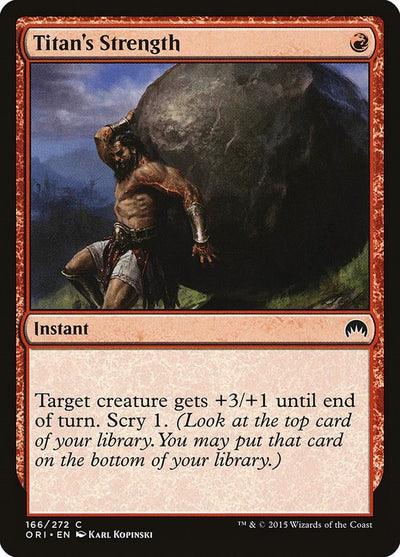 Titan's Strength (166) (ORI)